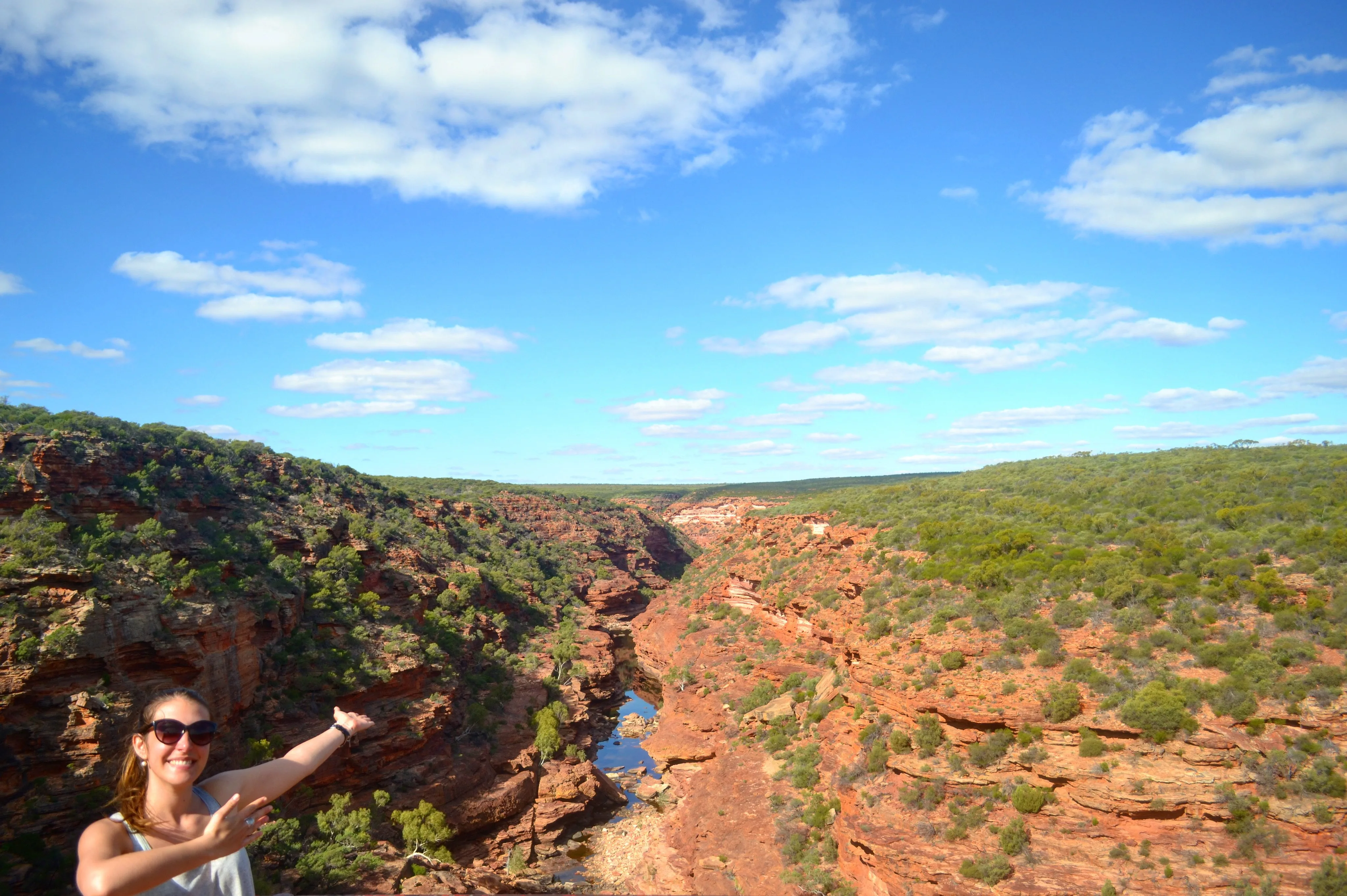 Roadtrip sur la Côte Ouest Australienne : itinéraire 10 Vue sur les canyons du Kalbarri National Park