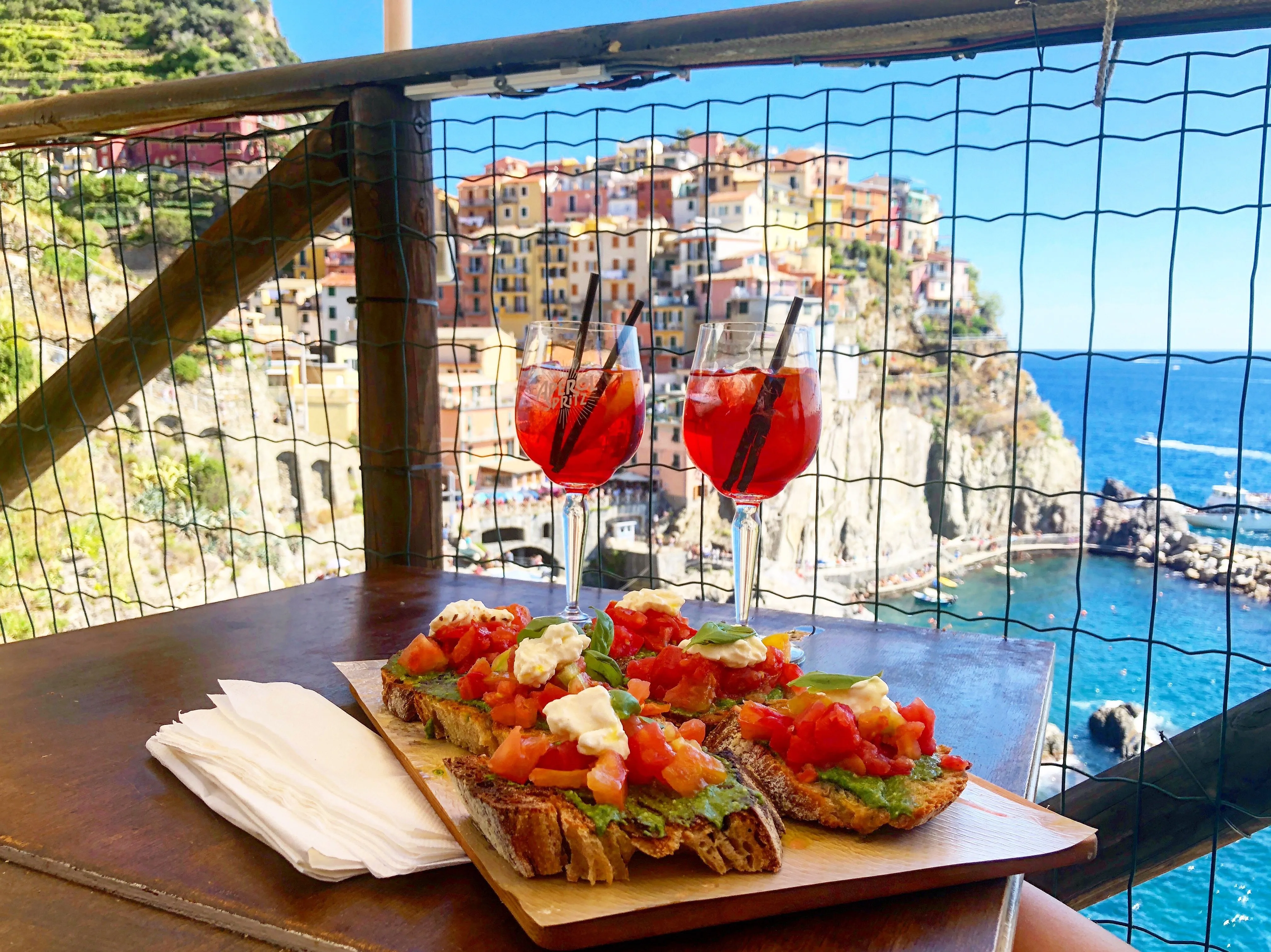 Visiter les Cinque Terre : conseils et bonnes adresses 7 La vue depuis le Nessun Dorma à Manarola