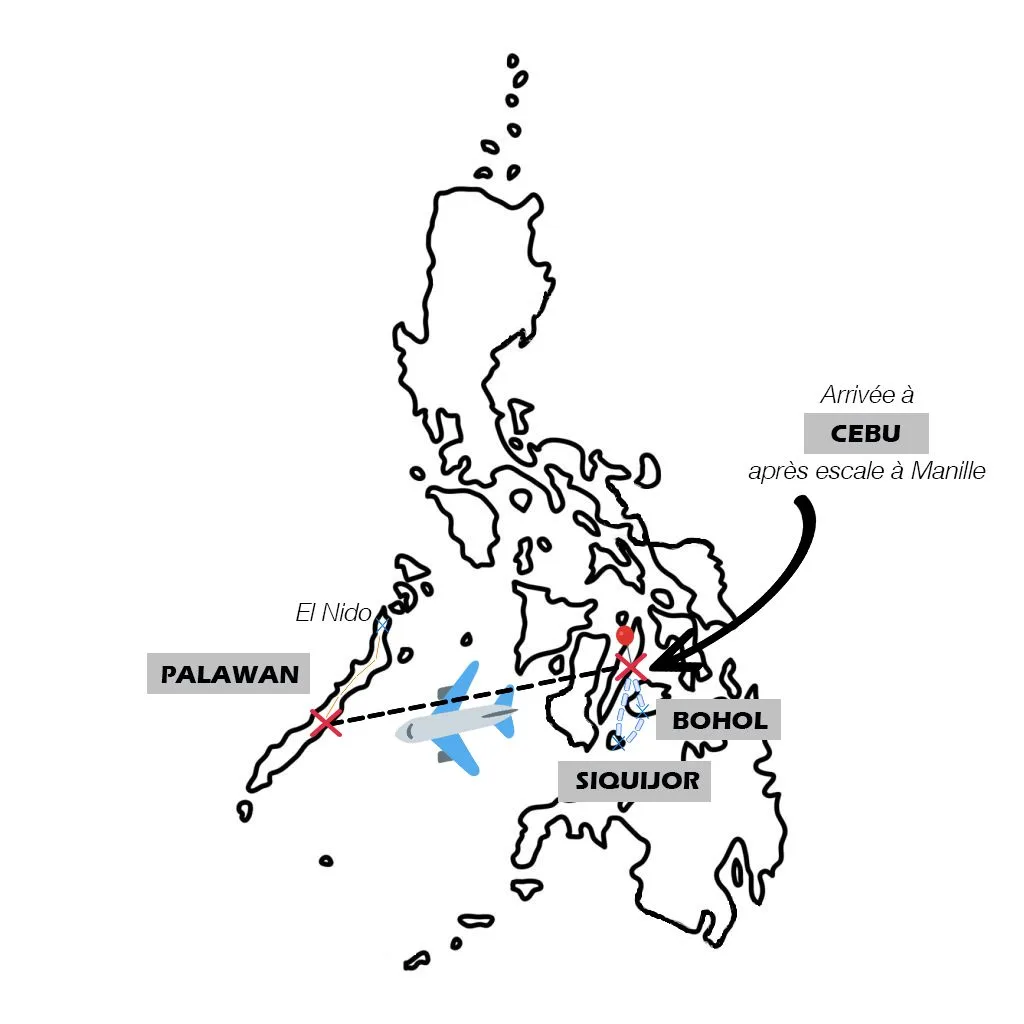 Itinéraire de 15 jours aux Philippines 2 itineraire philippines