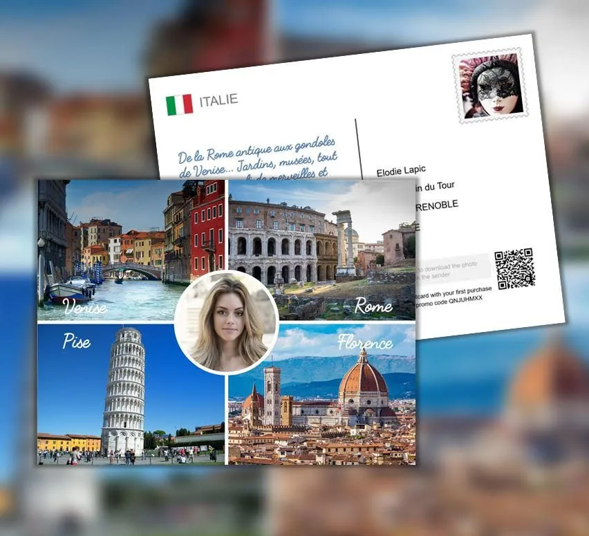 TOP 20 : Cadeaux de Noël spécial voyage 17 vos cartes postales personnalisées