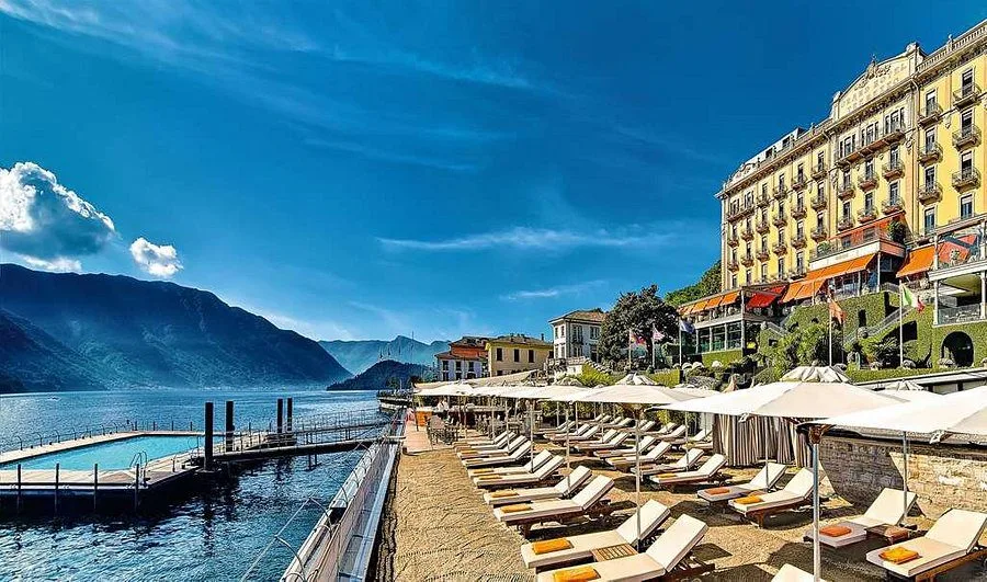 dejeuner au grand hotel lac de come