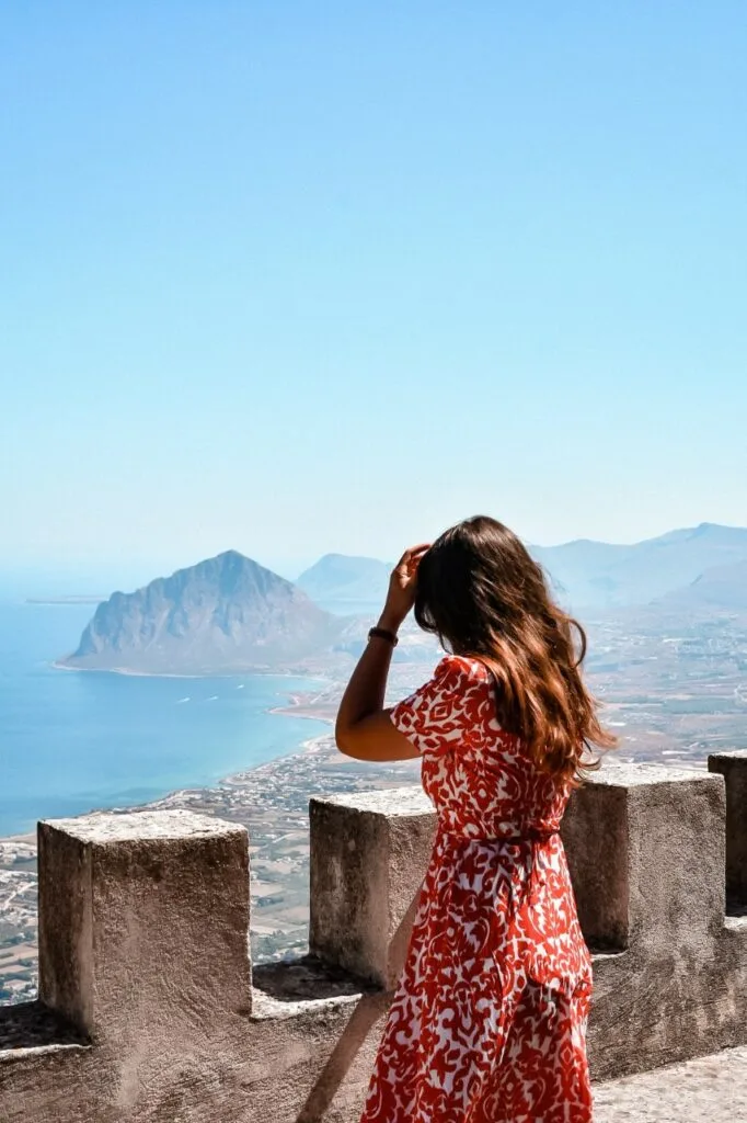 À propos 3 vue panoramique erice