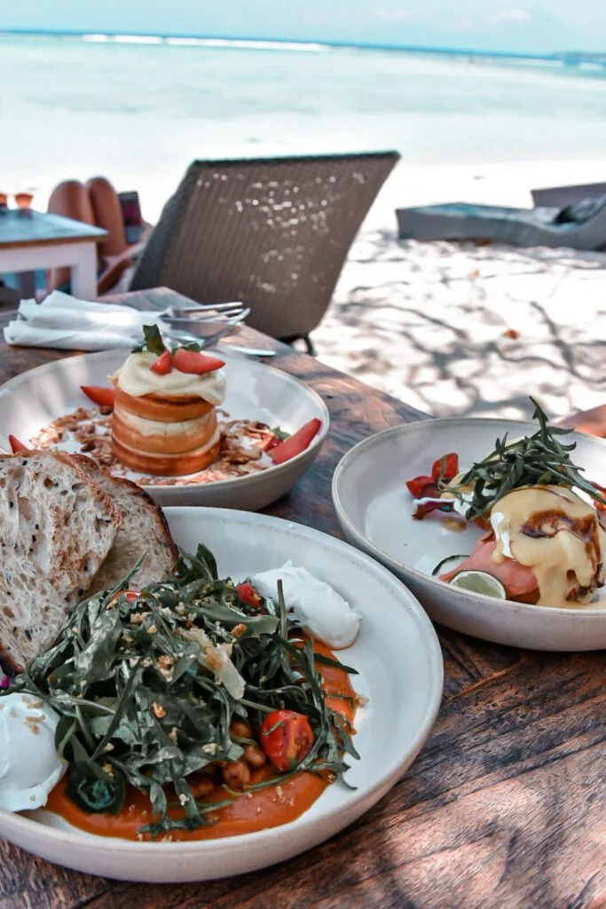 tres bon restaurant a gili air