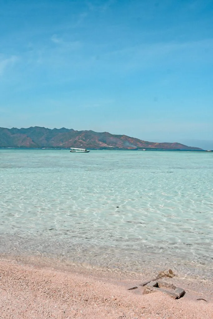 vue sur gili air