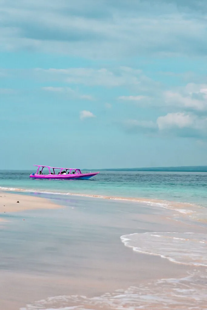 paysage sur les iles gili