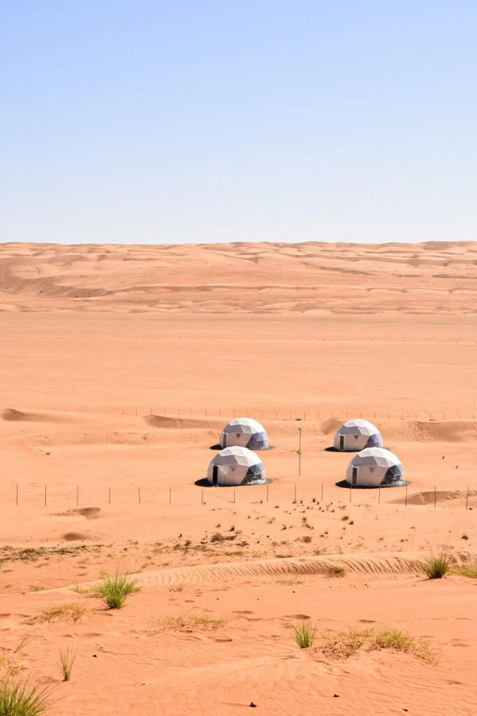 Wahiba Sands : Préparer son voyage dans le désert d'Oman 7 Mon logement dans le désert à Oman