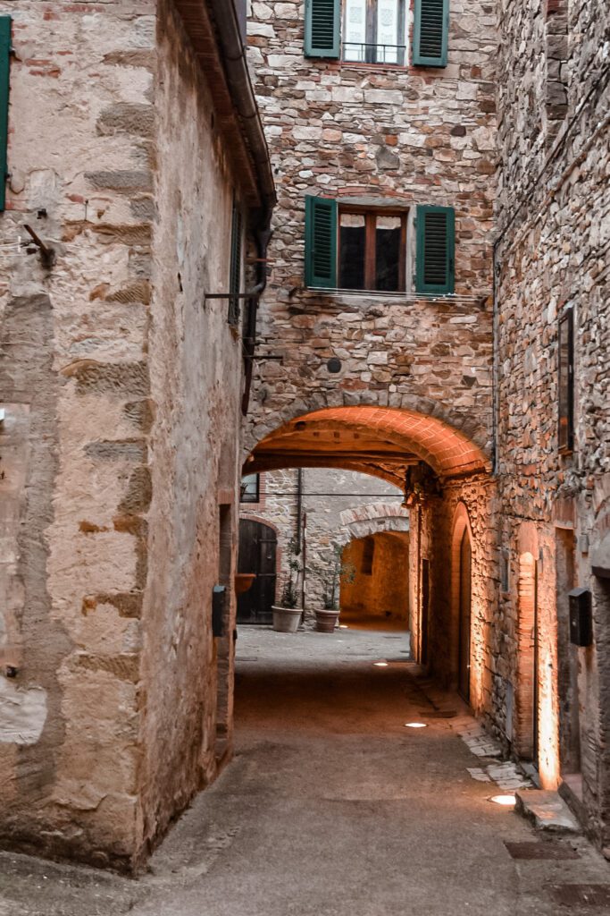 Les tunnels de Castellina in Chianti