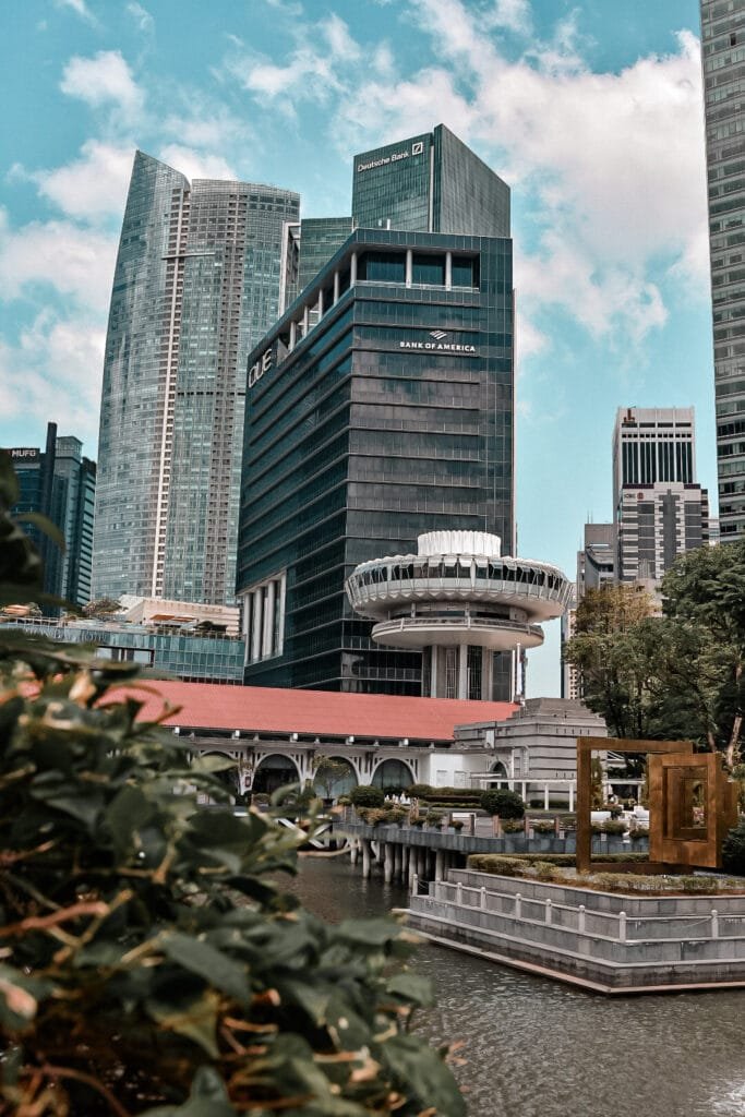 Découverte en douceur du centre-ville lors de notre voyage à Singapour