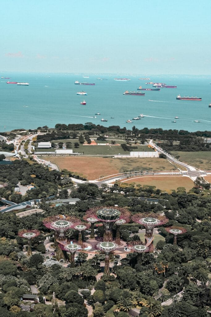 vue sur singapour