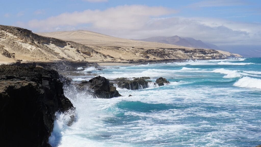 Plage sauvage de Cofete, au sud de Fuerteventura