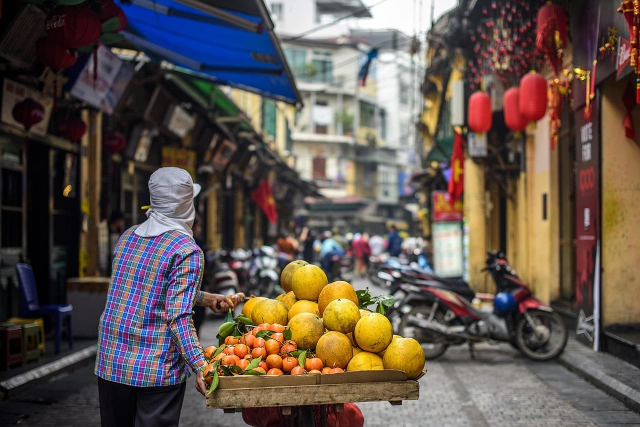 Panorama des rues de la capitale vietnamienne avec ses différents quartiers où dormir à Hanoï