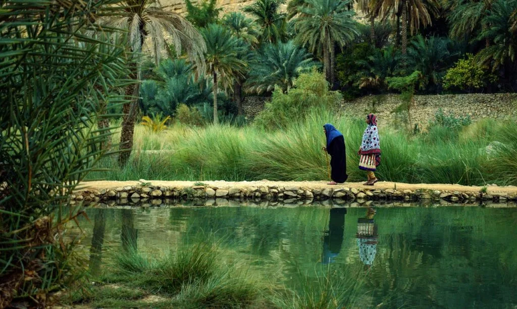 La location 4x4 à Oman est obligatoire pour avoir cette vue sur les wadi