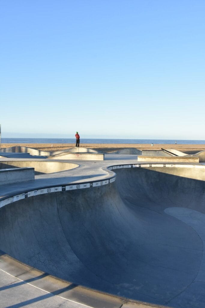 Que faire à Los Angeles ? Le city-guide ! 3 Le fameux skatepark de Venice Beach avec vue sur la plage