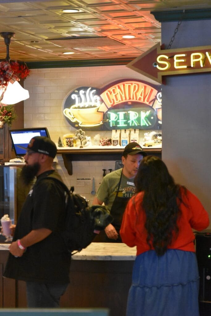 Central Perk Café de Friends dans les studios Warner Bros à Los Angeles