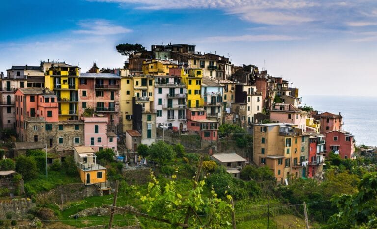 petit village de Corniglia aux Cinque Terre