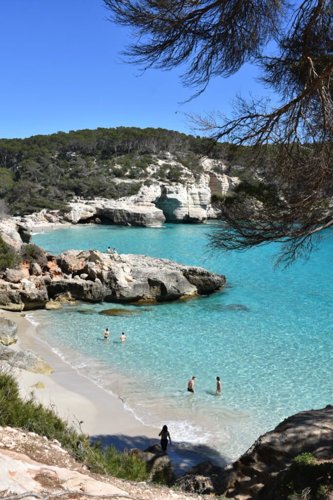 Que faire à Minorque en 4 jours : guide complet 10 Cala Mitjana