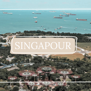 vue sur le Garden By the Bay à Singapour en Asie