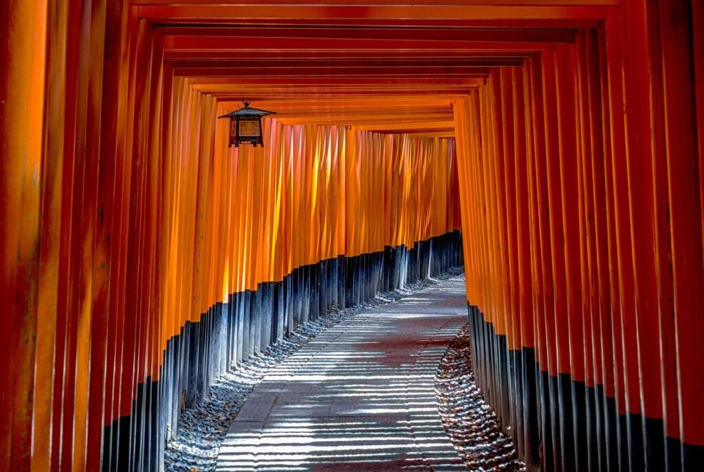 Fushimi Inari au petit matin lors de ma visite de Kyoto en 2 jours