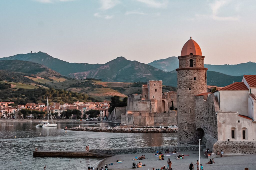 Visiter Collioure en 2 jours : guide + itinéraire 2 vue sur le Château Royal de la ville, un incontournable pour visiter Collioure en 2 jours