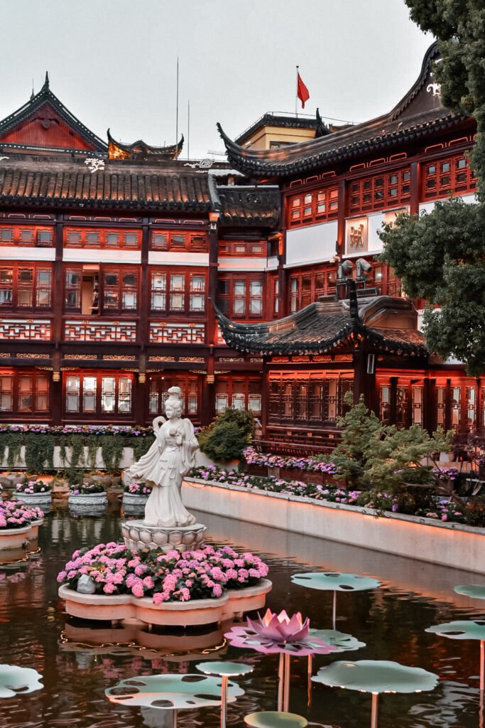 Que faire à Shanghai en 3 jours : itinéraire complet 5 Pavillons et bassin du jardin de Yu dans la vieille ville de Shanghai