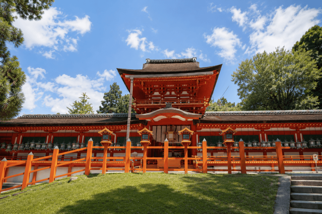 Le temple Kasuga Taisha à Nara