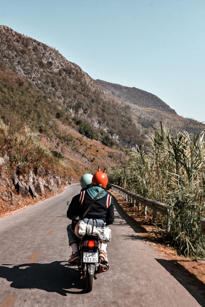 La Ha Giang Loop à moto : itinéraire complet + conseils 4 Moto toute équipée lors de la boucle d'Ha Giang