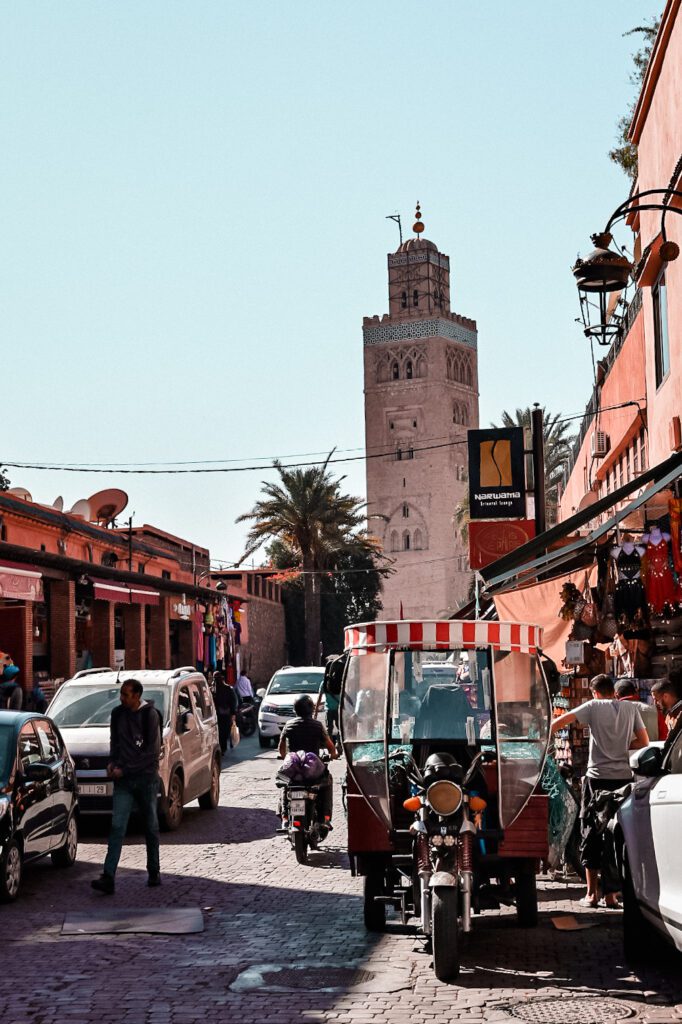balade dans le quartier de la Kasbah de Marrakech