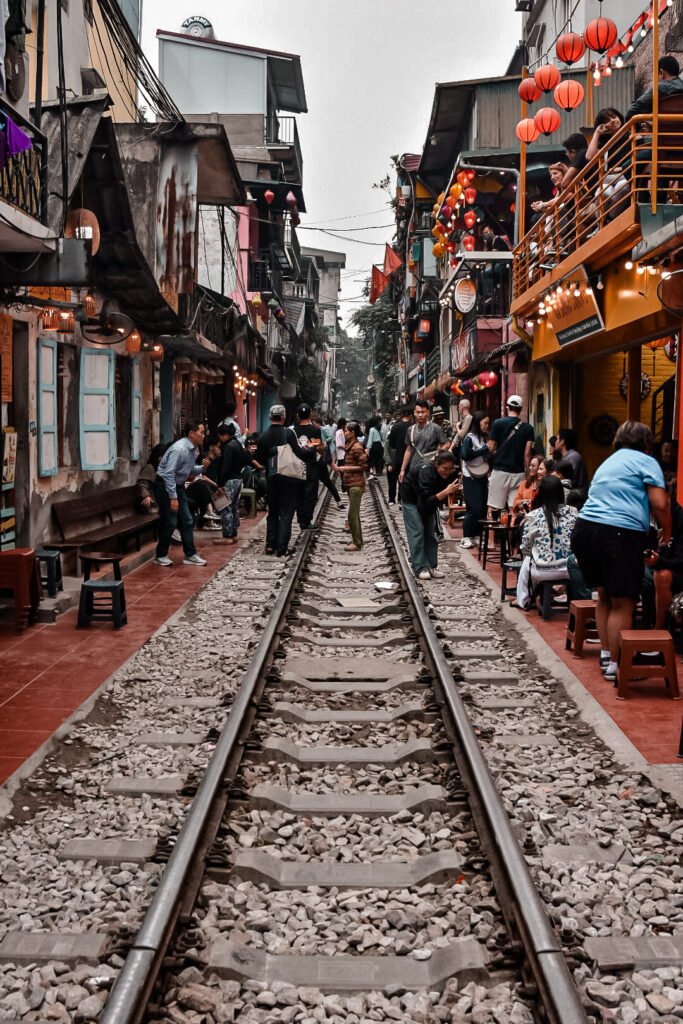 Train Street à Hanoï