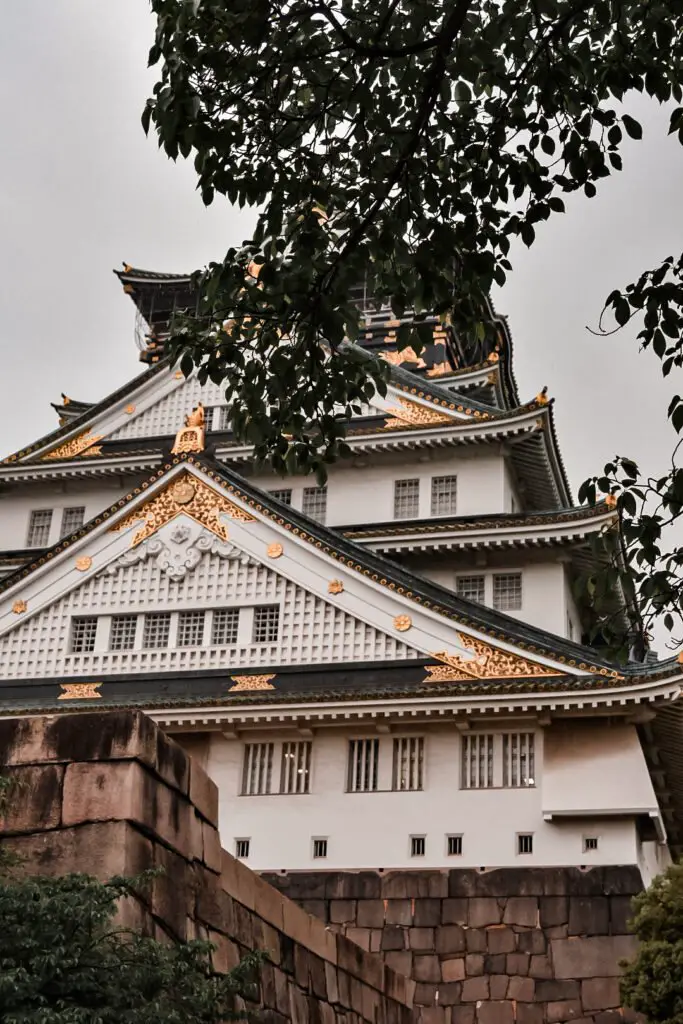 visite du chateau d'Osaka