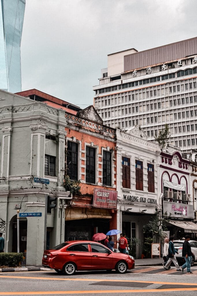 Les rues de Chinatown à KL