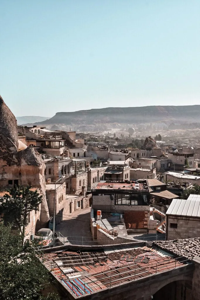 vue panoramique sur Göreme