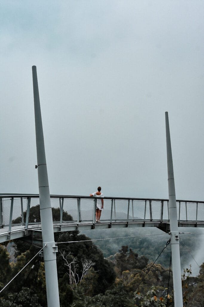 vue sur Penang et ses alentours depuis The Habitat