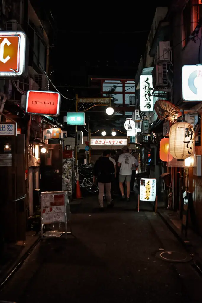 visite de Golden Gai à Tokyo