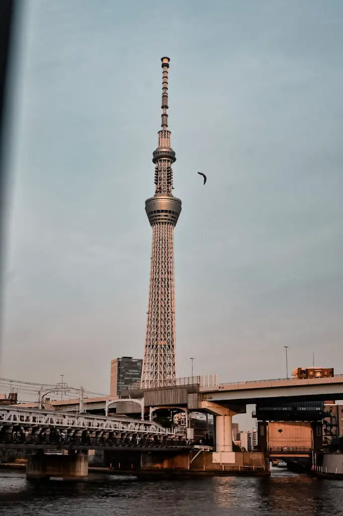 vue sur la tokyo skytree tower