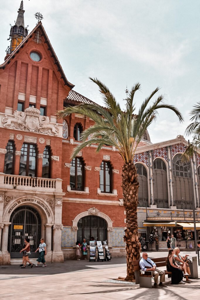 place principale de Valence en Espagne