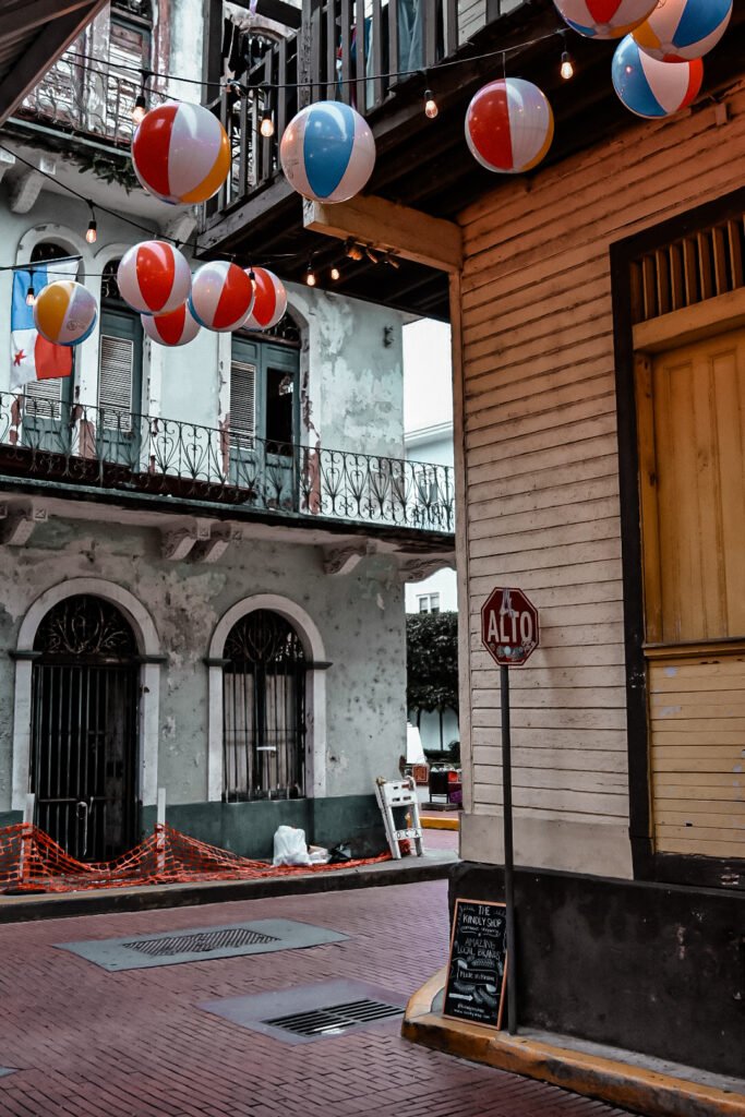 balade dans le quartier Casco Viejo de Panama City