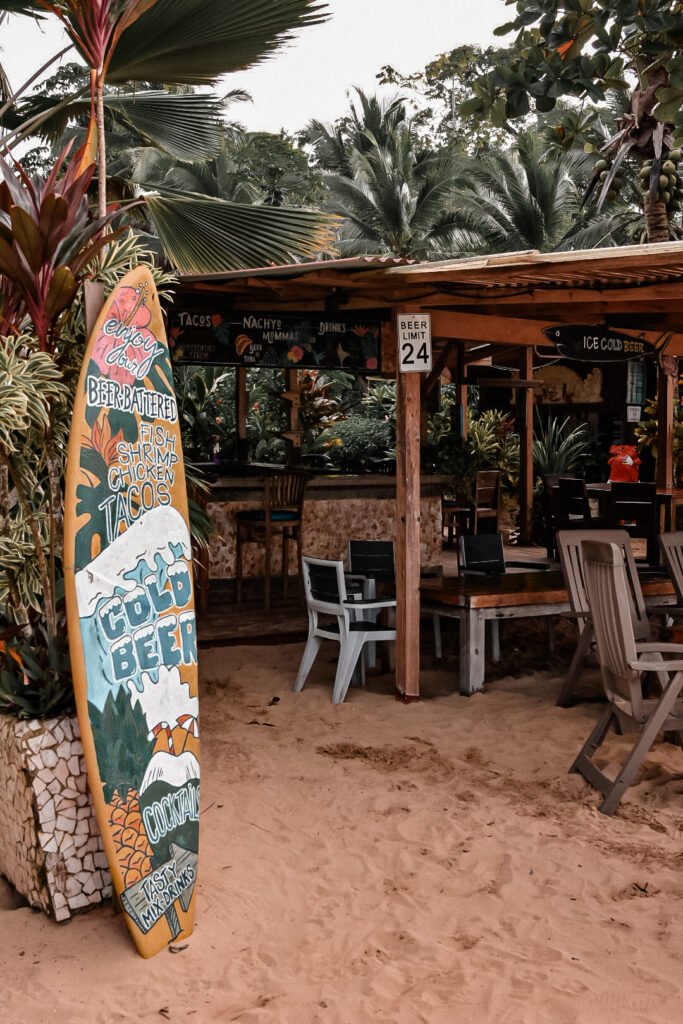 cours de surf à Bocas del Toro