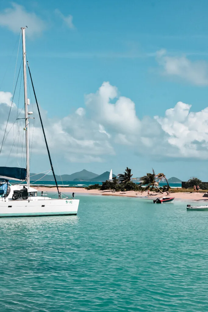 croisière en catamaran dans les îles Grenadines