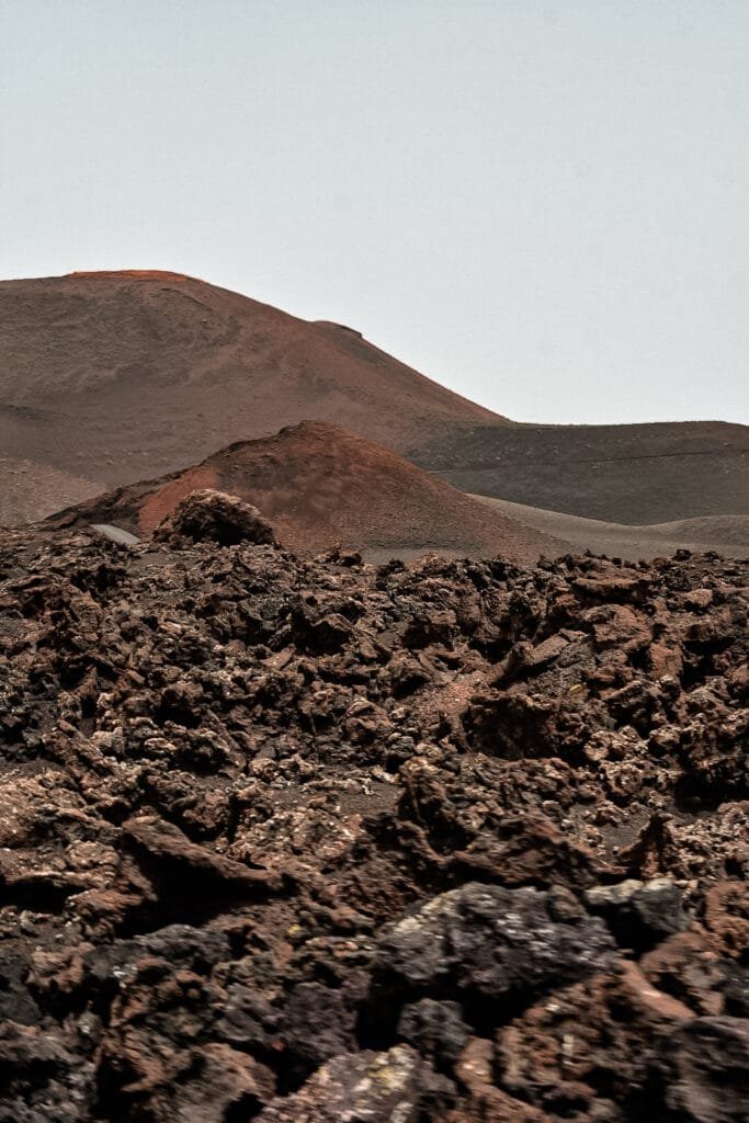 Les impressionnantes coulées de lave du parc