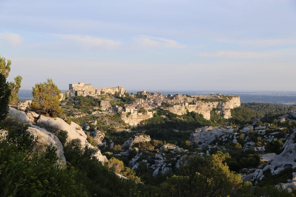 Le magnifique village des Baux-de-Provence