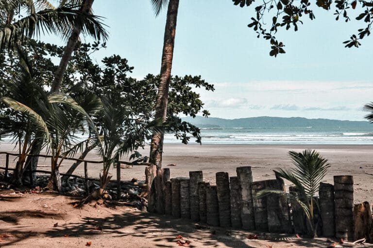 Cours de surf sur la plage de Santa Catalina